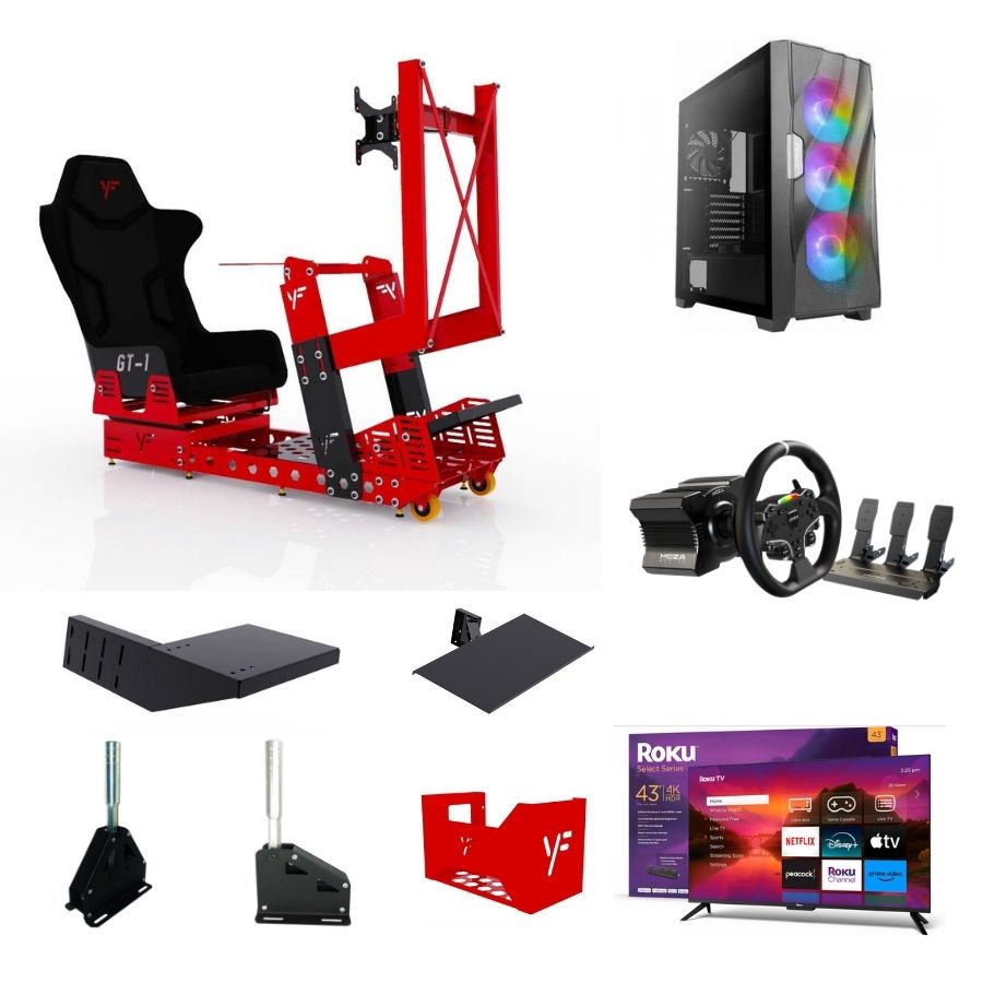 Bundle Racing 1 x 43" FULL - MOZA R3 - Elite