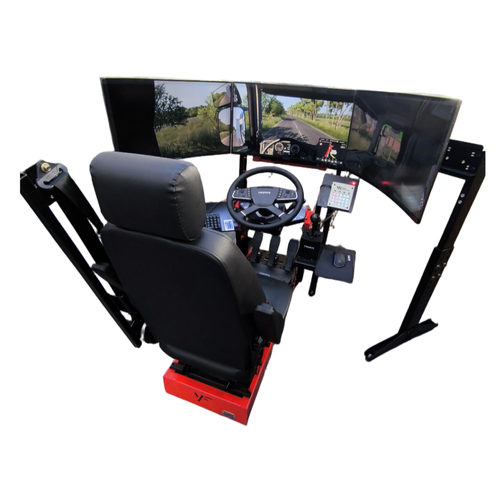 SIMTRUCK 3 x 32" - MOZA - Elite - Imagen 3