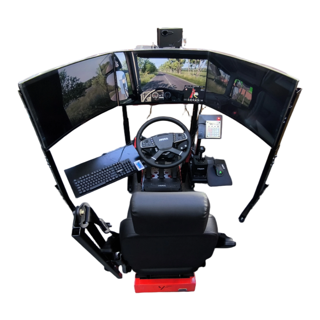 SIMTRUCK 3 x 32" - MOZA - Elite - Imagen 5