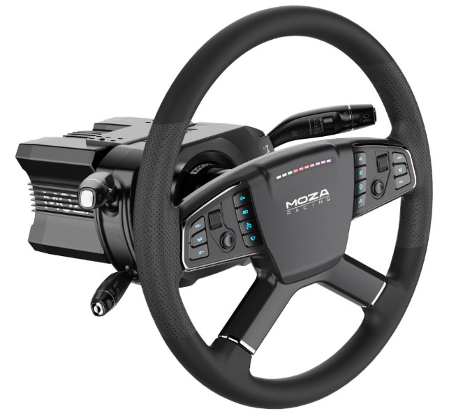 SIMTRUCK 3 x 32" - MOZA - Elite - Imagen 6